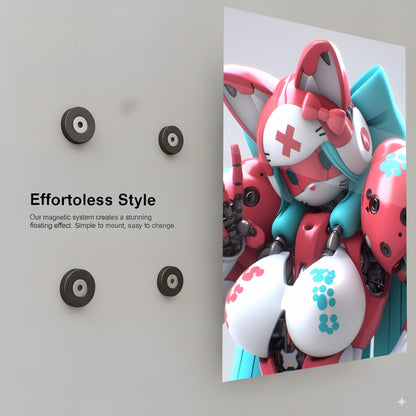 Mecha Meow - Installation Mockup