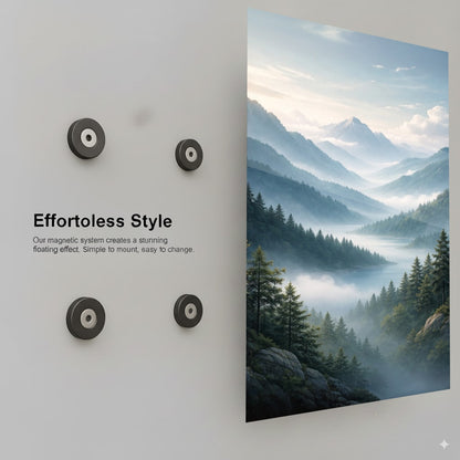 Misty Mountain Serenity - Installation Mockup