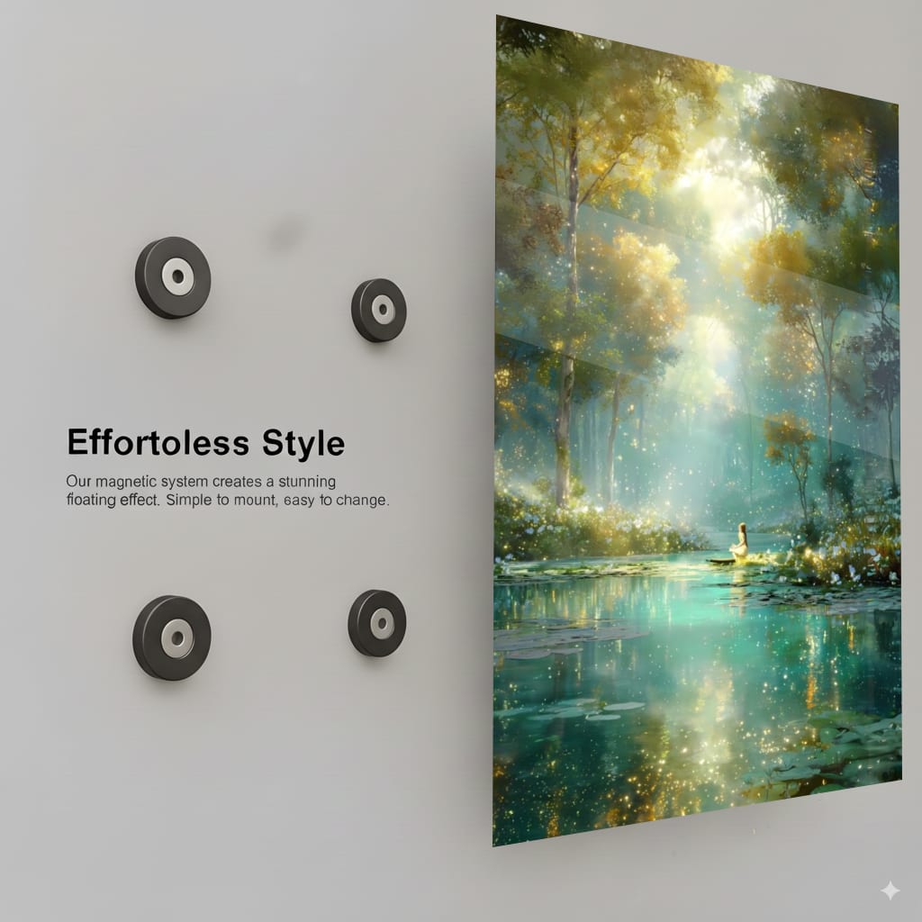 Serene Forest Sanctuary - Installation Mockup