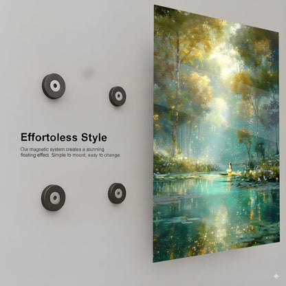 Serene Forest Sanctuary - Installation Mockup