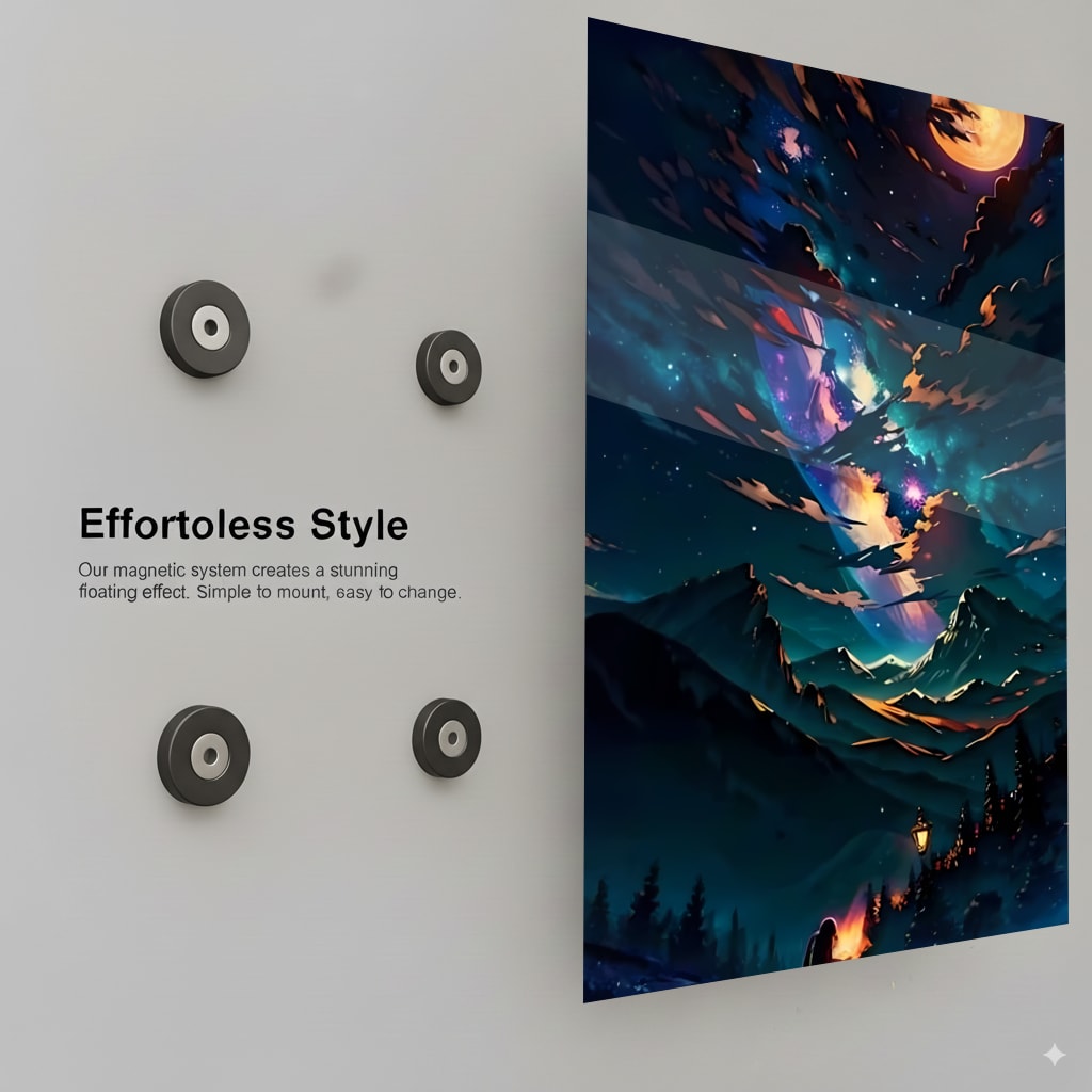 Ethereal Nightscape Art - Installation Guide
