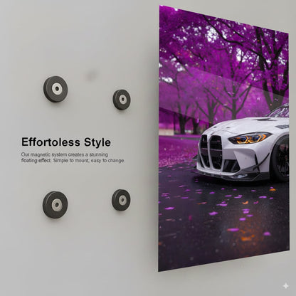 Purple Car Dream - Installation Mockup