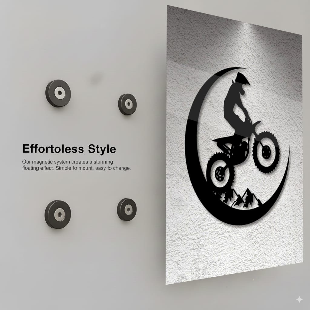 Moon Ride Silhouette - Installation Mockup