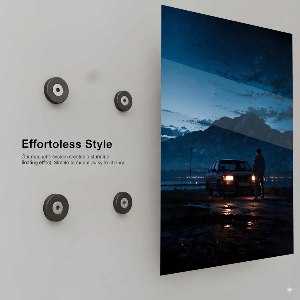 Starry Night Drive - Installation Mockup