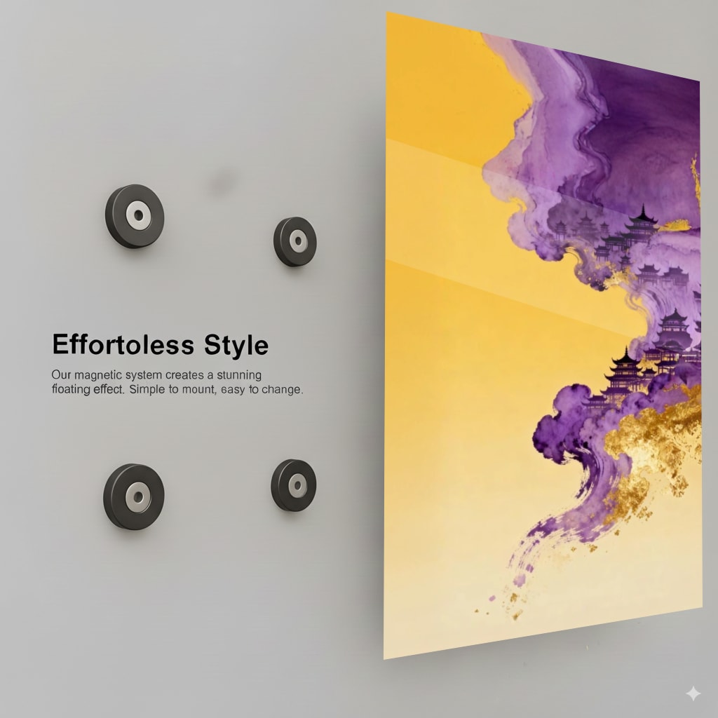 Purple Golden Dynasty - Installation Mockup