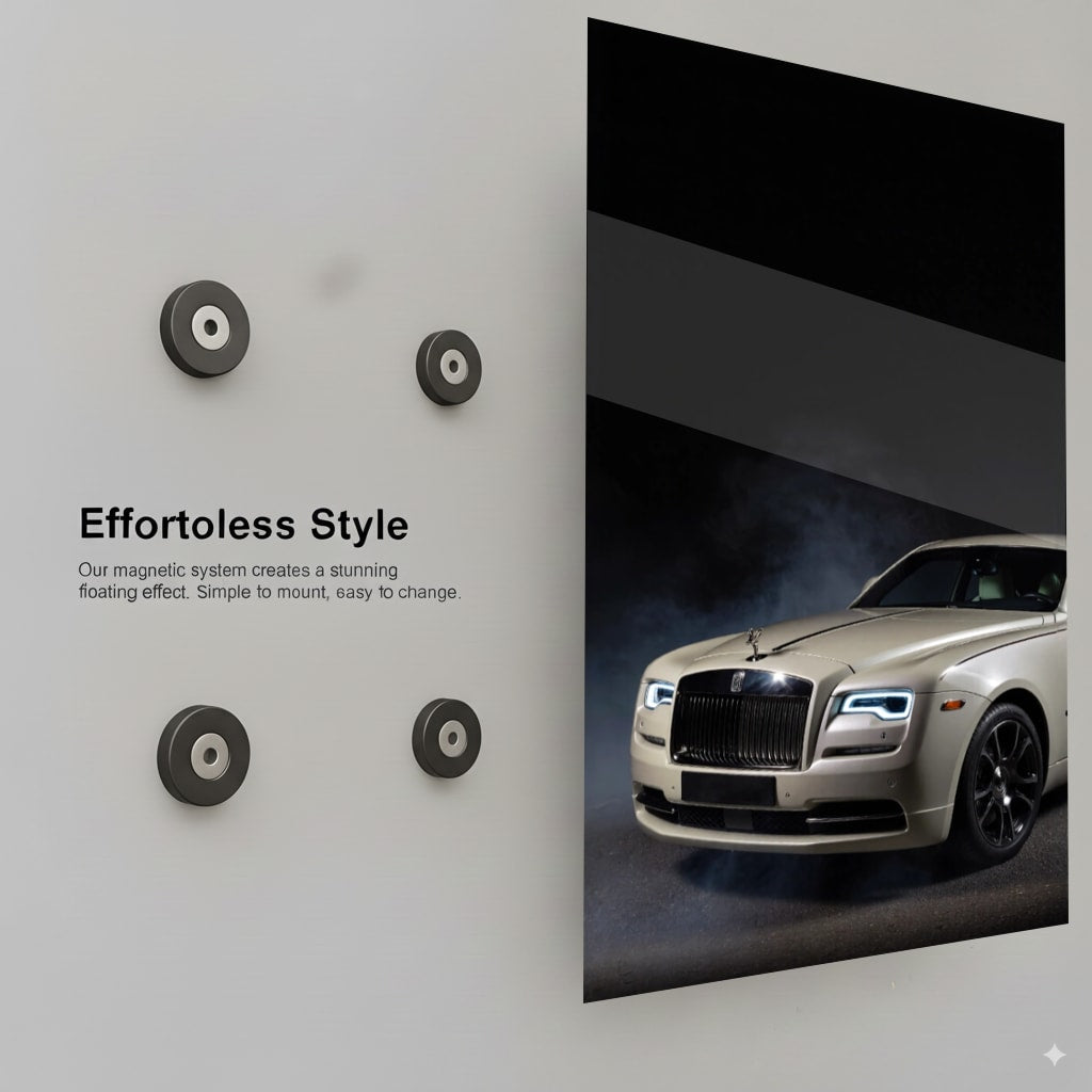 Luxury Car Smoke - Installation Mockup