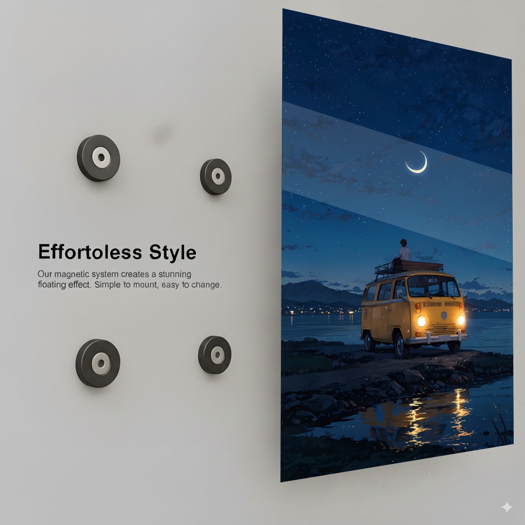 Night Van Dreams - Installation Mockup