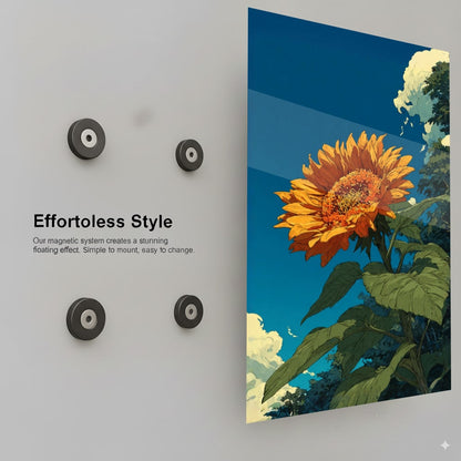 Sunflower Summer Bloom - Installation Mockup