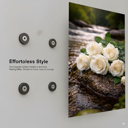 Floral Waterside Serenity - Installation Mockup