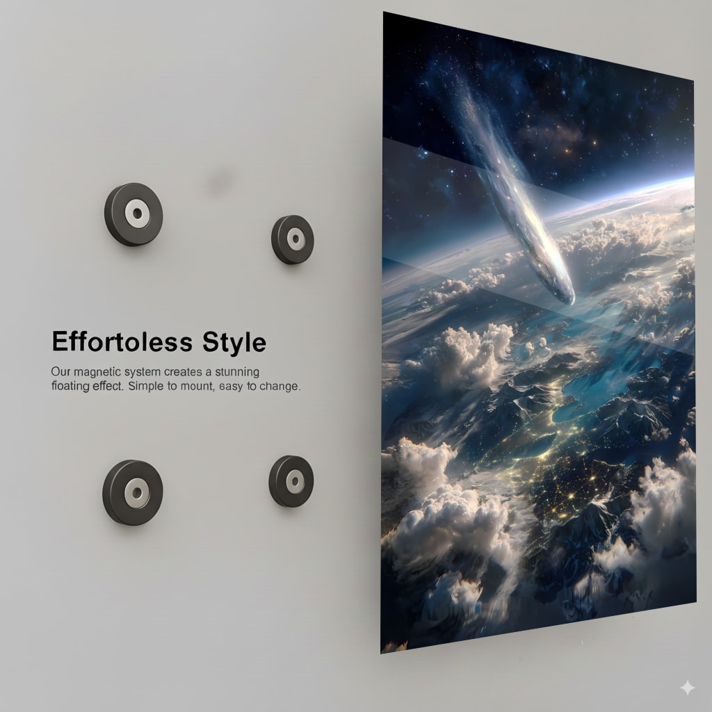 Cosmic Impact Event - Installation Mockup