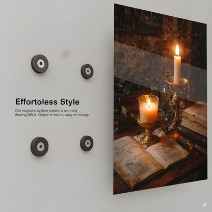 Enchanted Candle Glow - Installation Mockup