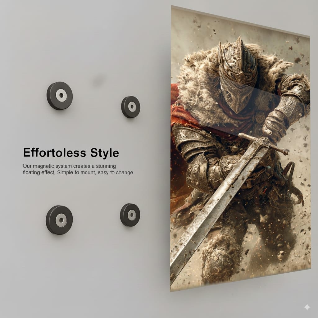 Warrior Of Dust - Installation Mockup