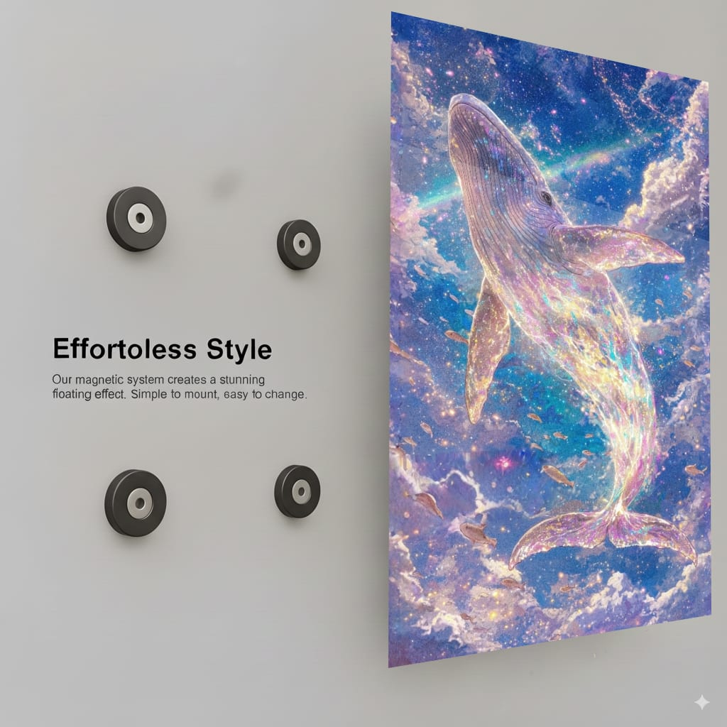 Cosmic Whale Dream - Installation Mockup