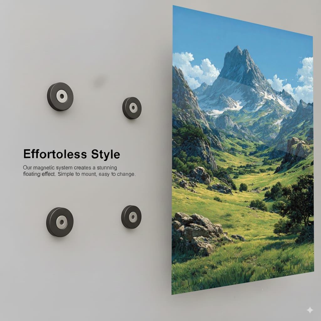 Mountain Valley Vista - Installation Mockup