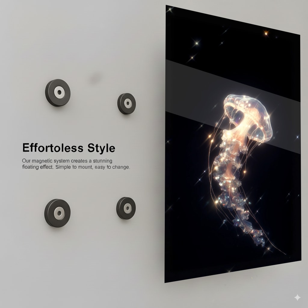 Jellyfish Celestial Dance - Installation Mockup