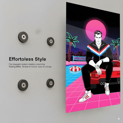 Poolside Night Racer – Retrowave 80s Patrick Nagel - Installation Guide
