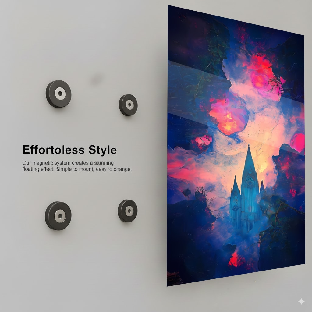 Celestial Dreamscape Castle - Installation Mockup