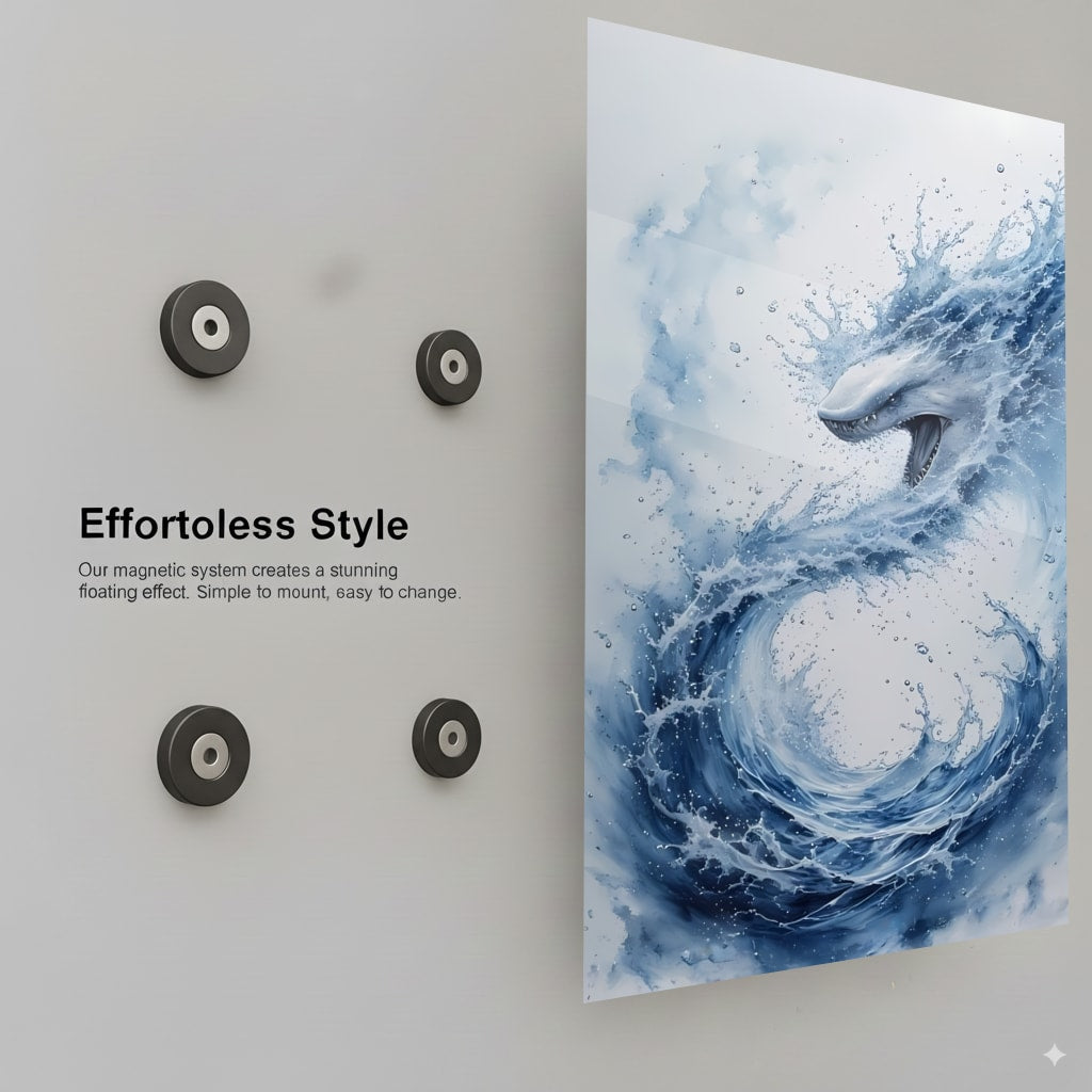 Water Dragon Surge - Installation Mockup