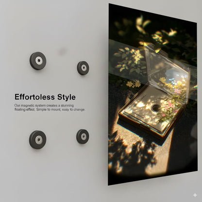 Reflected Floral Beauty - Installation Mockup