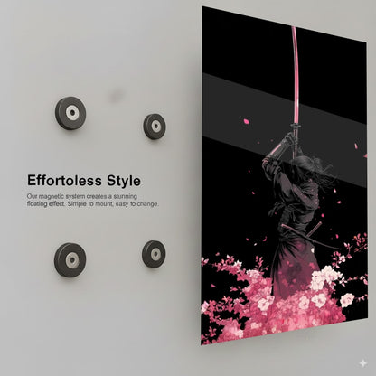 Blossoming Blade Warrior - Installation Mockup