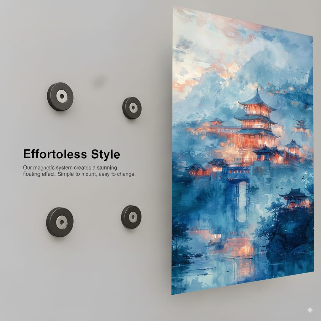 Azure Mountain Retreat - Installation Mockup