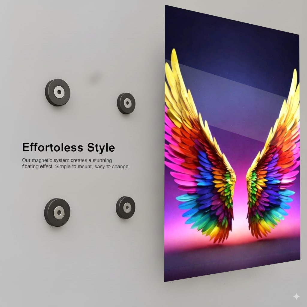 Wings of Spectrum - Installation Mockup