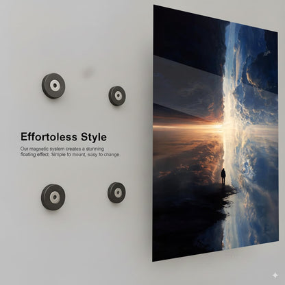 Between Two Worlds - Installation Mockup