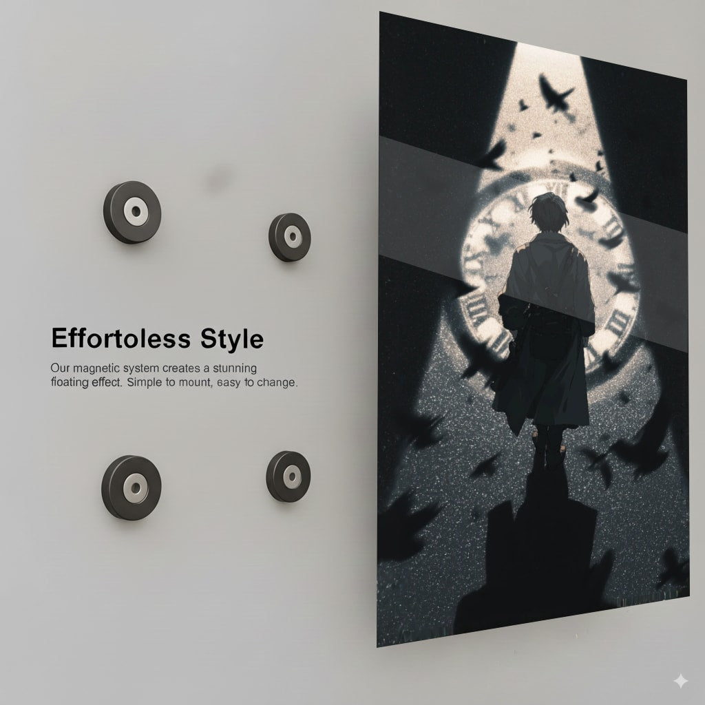 Temporal Silhouette Flock - Installation Mockup