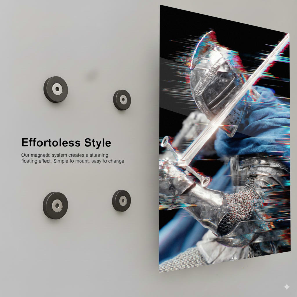 Glitched Knight's Fury - Installation Mockup