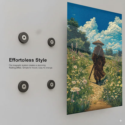 Samurai Meadow Wanderer - Installation Mockup