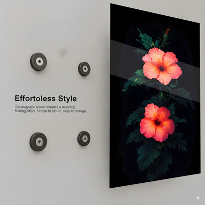 Hibiscus Bloom Beauty - Installation Mockup