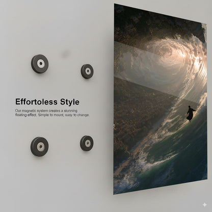 Ocean's Majestic Embrace - Installation Mockup