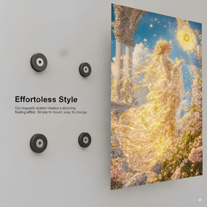 Golden Garden Goddess - Installation Mockup