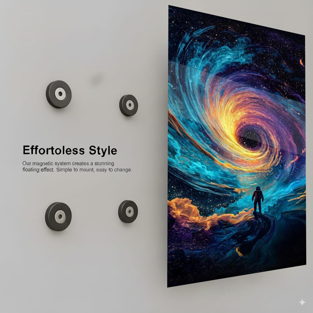 Cosmic Wanderer's Vista - Installation Mockup