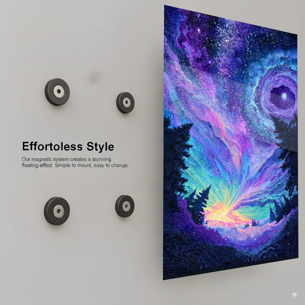 Cosmic Forest Dream - Installation Mockup