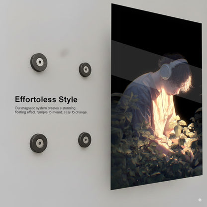 Golden Tranquility Tune - Installation Mockup