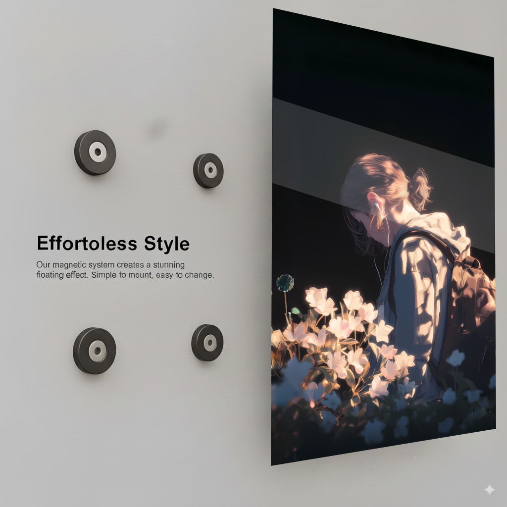 Floral Pensive Girl - Installation Guide