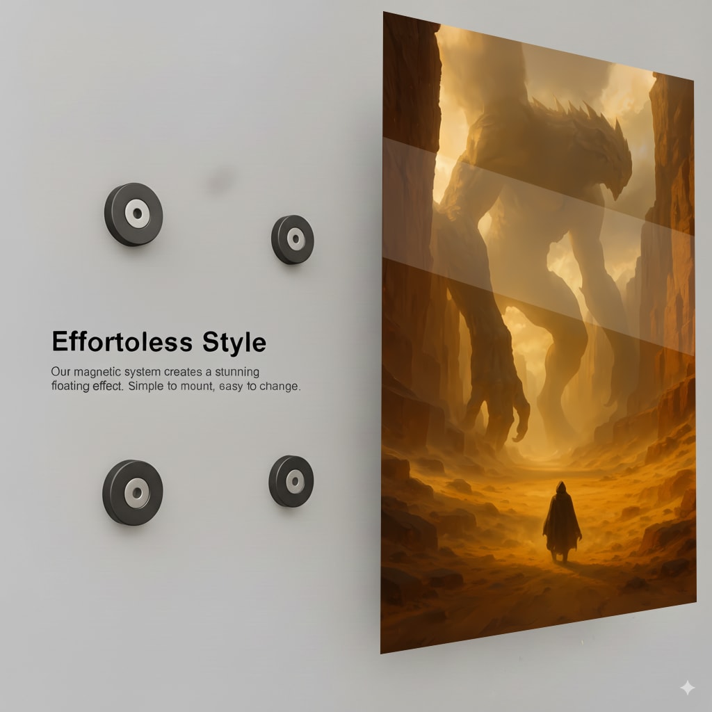 Colossal Encounter Ahead - Installation Mockup