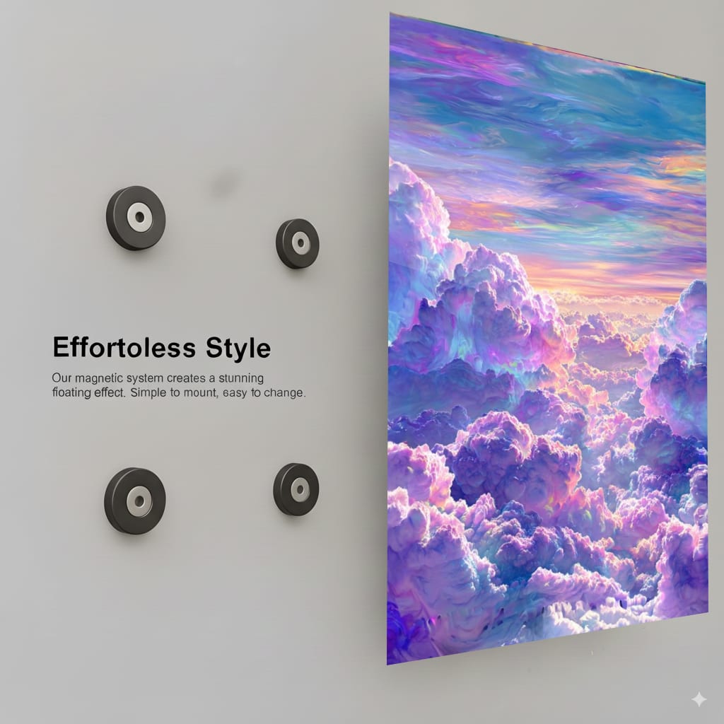 Dreamy Cloudscape Dream - Installation Mockup