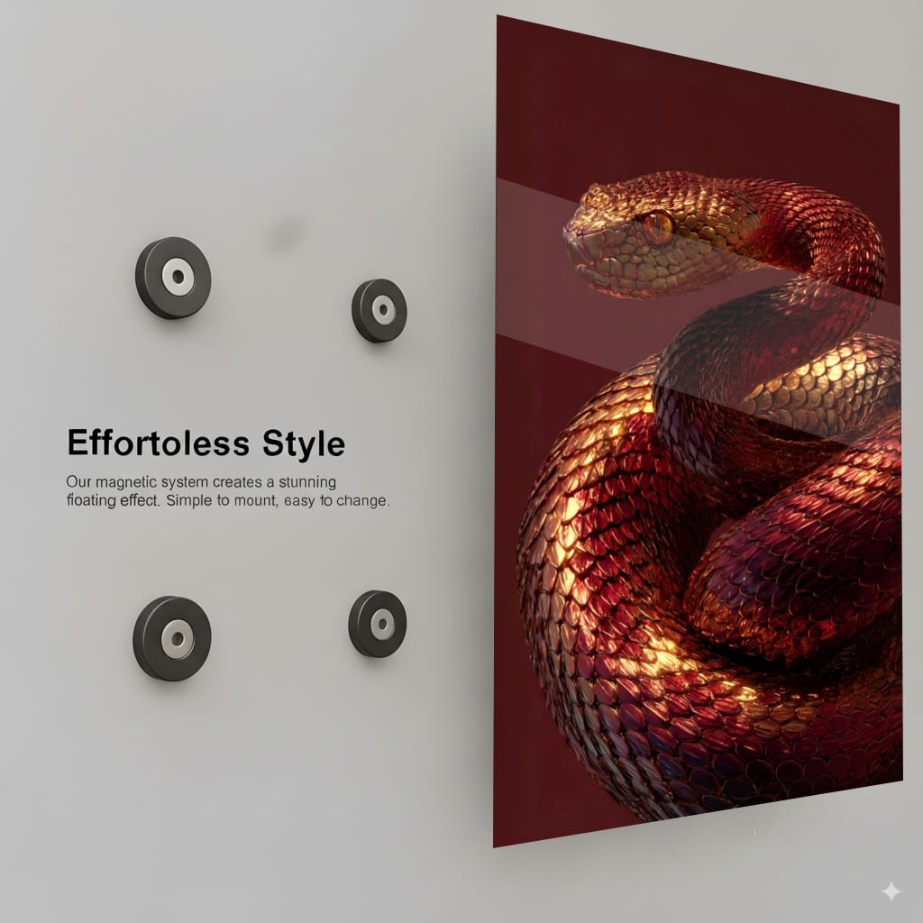 Crimson Serpent - Installation Mockup