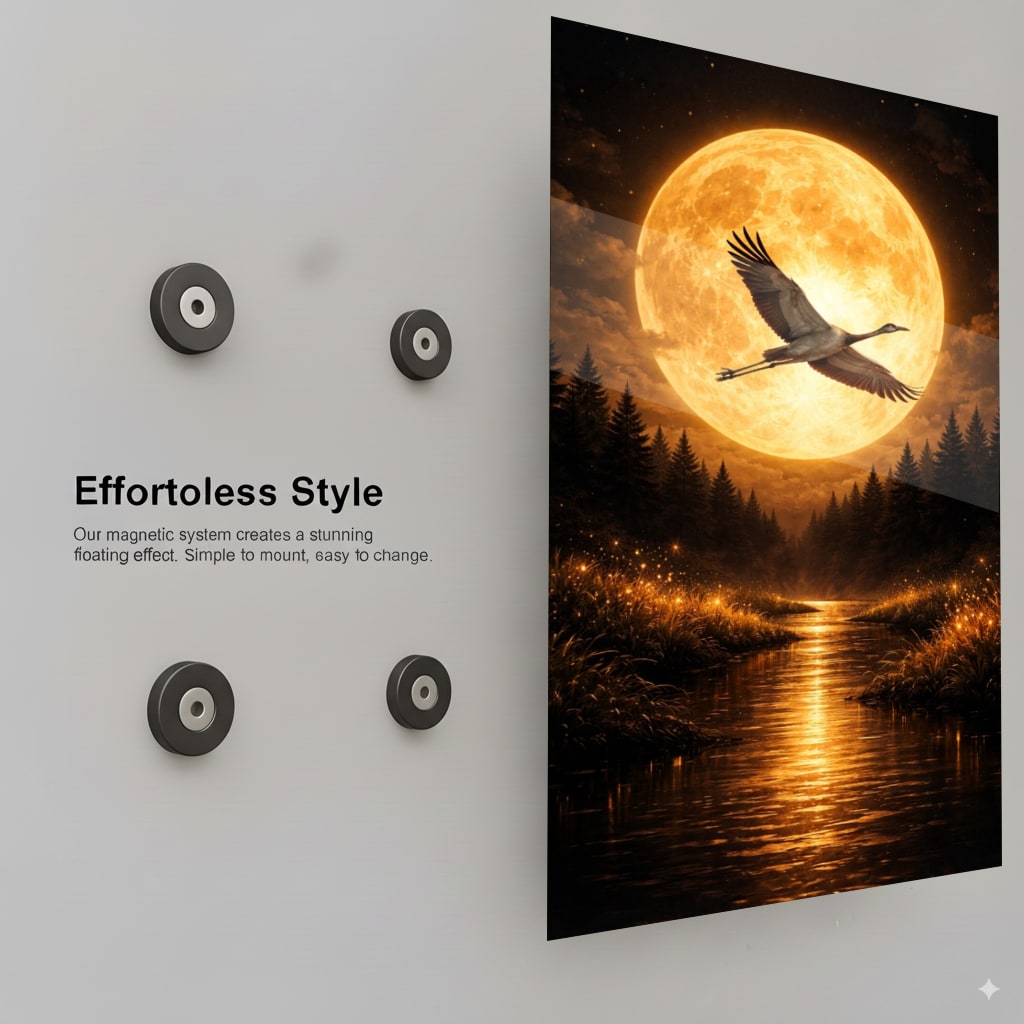 Lunar Crane Flight - Installation Mockup