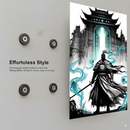 Silent Warrior's Stance - Installation Mockup