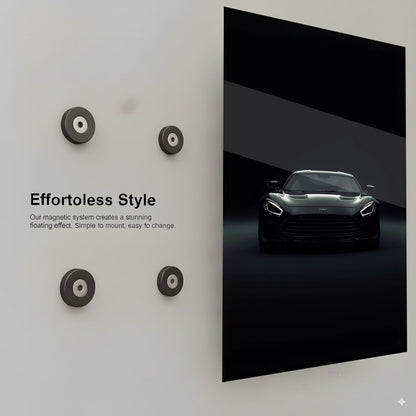 Dark Luxury Machine - Installation Mockup