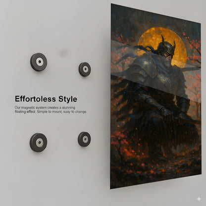 Warrior's Gloomy Serenity - Installation Mockup