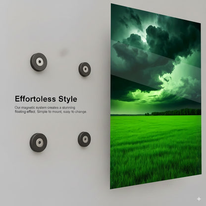 Emerald Storm Arrival - Installation Mockup