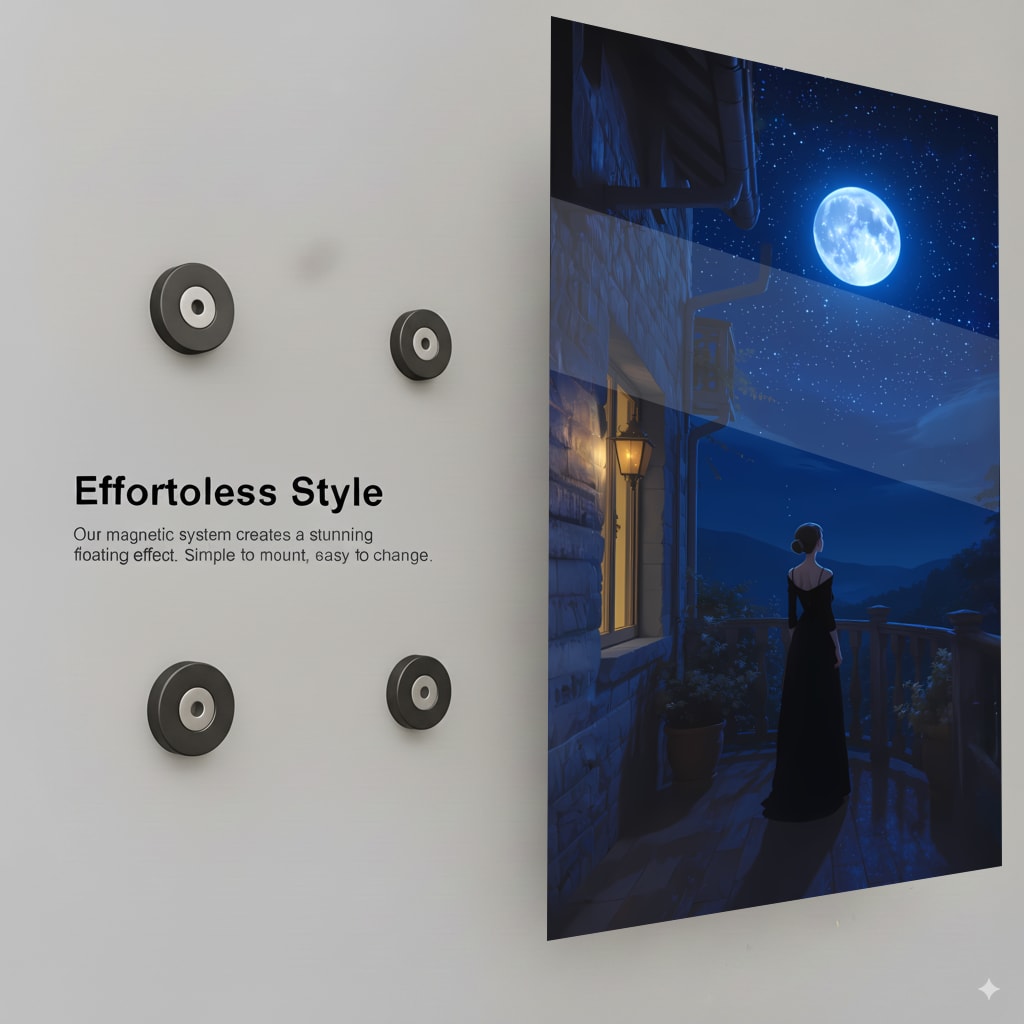 Lunar Serenity Gaze - Installation Mockup