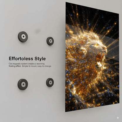 Cosmic Lion Roar - Installation Mockup