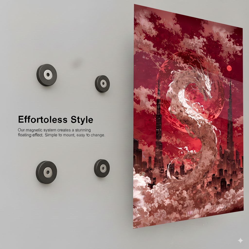 Crimson Dragon City - Installation Mockup