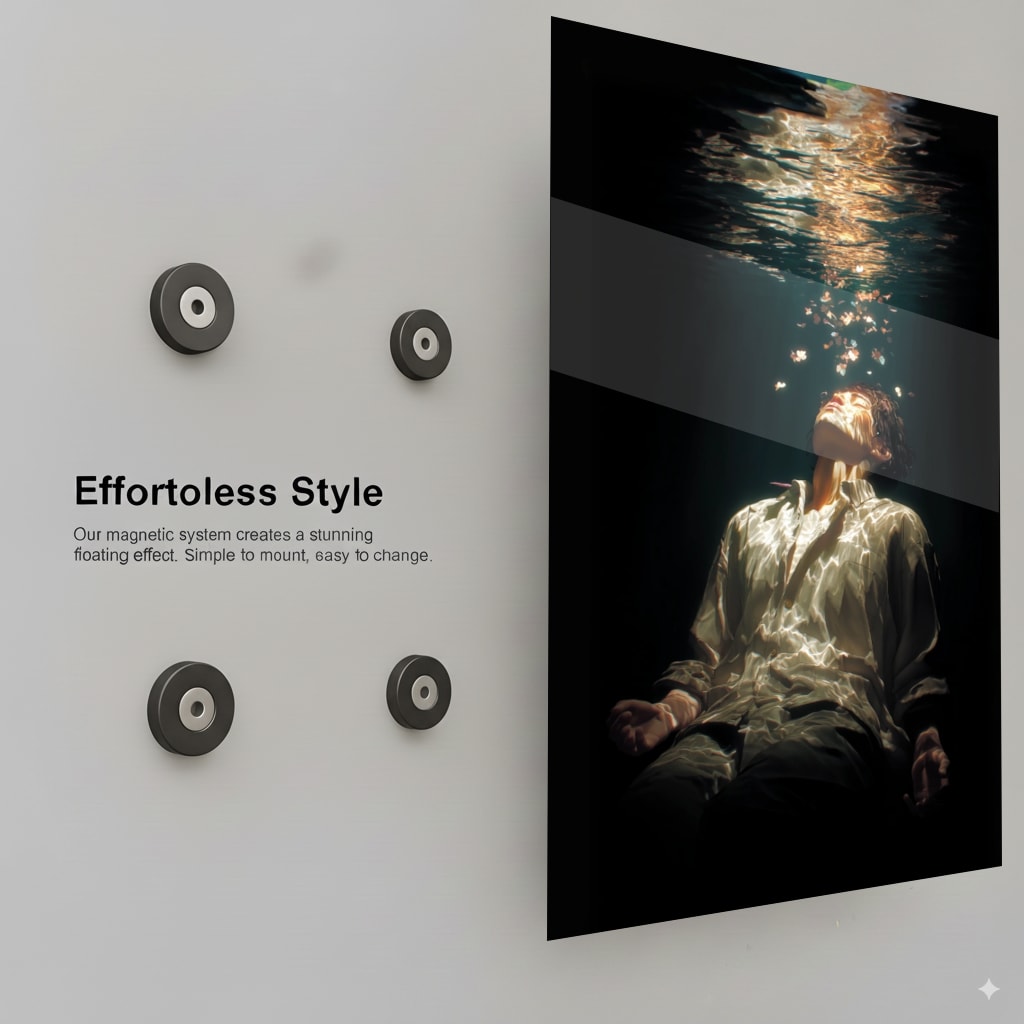 Submerged Serenity Bloom - Installation Mockup