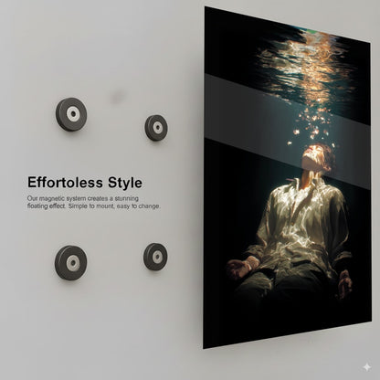 Submerged Serenity Bloom - Installation Mockup